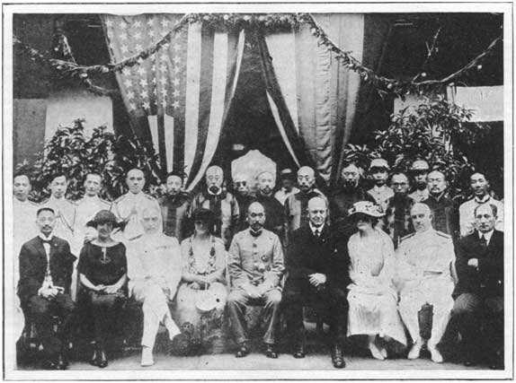 Reception for US Navy Secretary